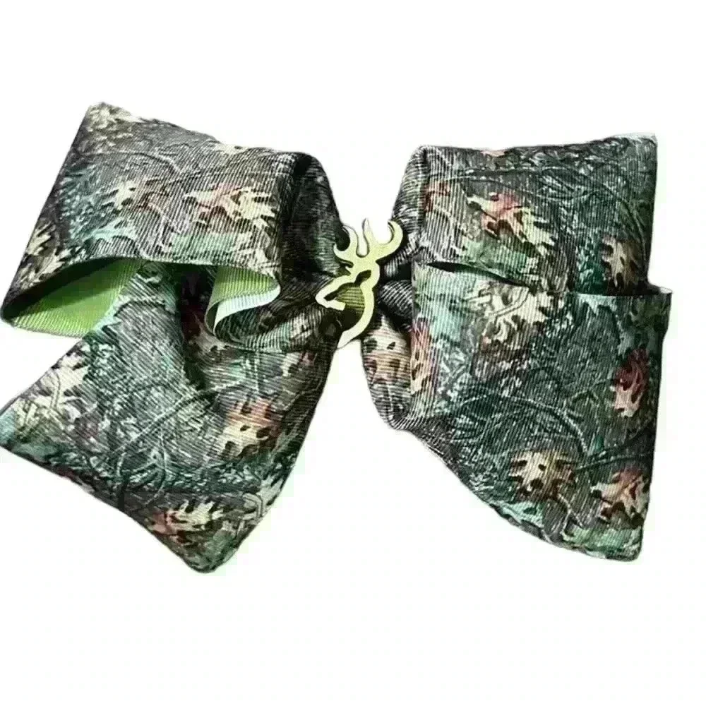 NEW Browning camouflage hair bow